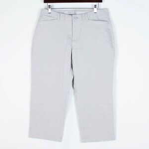 Eddie‎ Bauer Legendwash Curvy Crop Pants Size 10P